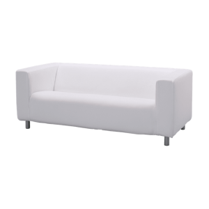 White 3er Sofa 1170